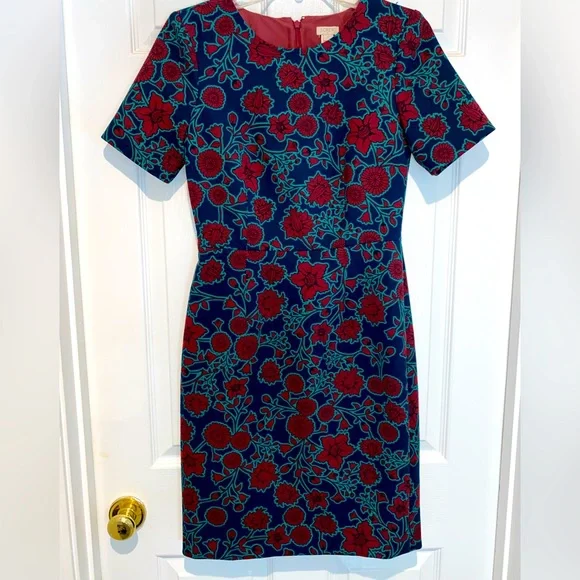 J. Crew floral dress. Size 2 - Picture 1 of 7